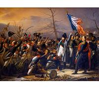 Reproduction/Poster: Charles Baron von Steuben "Le retour de Napoléon de l île d Elbe en février 1815" - Affiche, Reproduction artistique de haute qualité, 55x40 cm