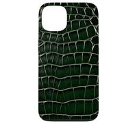 Reptile Alligator Lézard Crocodile Serpent Peau Verte Coque pour iPhone 13
