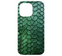 Reptile Alligator Lézard Crocodile Serpent Peau verte Coque pour iPhone 14 Pro Max