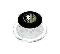 Reptile Bamboo Nature Lizard Lover Tropical Simple Gecko PopSockets PopGrip pour MagSafe