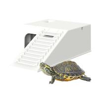 REPTILE BASKING DOCK - rampe de plate-forme de tortue stable, terrasse d'escalade d'eau filtrante, abri résistant à l'usure | Plate-forme de cachette de tortue pour petits reptiles