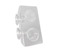 Reptile Bol Alimentaire Plateau Nourriture Transparent en Acrylique Facile à Nettoyer Adapté Aux pour Lézards Geckos Araignées Mantes, Bol Double