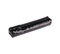 REPTILE DESIGN Trousse slim 4x2,5x19,5 cm, Python noir - Python noir
