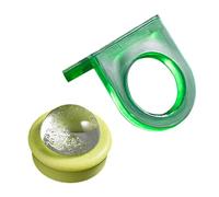 Reptile Feeding Bowl - 1.38 inch Gecko Feeder Ledge | ABS PC Terrarium Feeder Bowl - Adhesive Small Pet Food Water Dish for Chameleons Lizards Iguanas Anoles and Amphibians