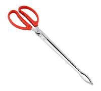 Reptile Feeding Tongs - 38cm Steel Tweezers, Extra Long Feeding Tool, Snake Tank Accessories, Durable Grip Tongs Safe Reptile Handling Nurturing Tool for Snakes Lizards Amphibians Care