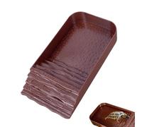 Reptile Feeding Tub, Tortoise Water Dish, Amphibian Food Dishes, Reptiles Ramp Dish, 10.63x5.51x2.56 inches, Helps Create a More Natural Environment for Feeding and Drinking