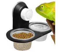 Reptile Food and Water Dish Gecko Food Cups Water Tarantula