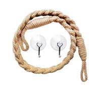 Reptile Habitat Ladder - Tank Rope Toy for Hermit Crab | Cotton Rope with Suction Cup, Climbing Accessory for Lizards, Frogs, Snakes, Tarantulas, Tortoises, Small Pets, Enrichment Decor