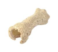 Reptile Hide, Compact Reptile Shelter, Small Lizard Hideaway, 7.28x2.28x2.09 inches Lizard Climbing Habitat Decor, Naturalistic Cave for Gecko, Bearded Dragon, Snake, Turtle, Frog