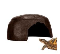 Reptile Hide - Lizard Shelter, Humid Cave | Small Reptile Hideaway Decor, Humid Grotte avec lavabos pour gecko pour Grenouille de Tortue Dragon Snake Barbu Parfait pour l'habitat du terrarium ou le
