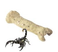 Reptile Hide Shelter, Small Lizard Climbing Habitat, 5.12x3.54in Gecko Bearded Dragon Hideaway, Authentic Natural Material, Provides Secure Retreat for Snakes, Turtles, and Frogs