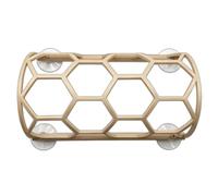 Reptile Honeycomb Climbing Shelf Suction Cup Snake Tunnel Hide Platform for Ball Python Lizard Bearded Dragon Gecko Terrarium Accessories