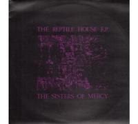 REPTILE HOUSE EP 12" SINGLE UK ISSUE PRESSED IN FRANCE MERCIFUL 1983 5 TRACK FEATURING KISS,LIGHTS,VALENTINE,FIX AND BURN (MR023) PIC SLEEVE
