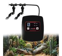 Reptile humidifier, 360° adjustable nozzle, smart humidification spray set, with smart timing control, suitable for rainforest plants and amphibians