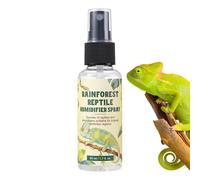 Reptile Humidifier Spray - Terrarium Moisture Mist, 50ml Hydrating Mist for Gecko Tortoise Habitat Care, Moisture Balance Spray for Enclosure Cage Tank Shelters, Ideal for Breeders Pet Owners Reptile
