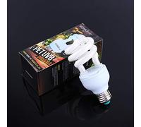 Reptile Lights Lampe Chauffante pour Reptiles à économie D'énergie Lampes à économie D'énergie Ampoule UVB Spiral Compact 13 Watts UVB 5.0 Ampoule Reptile E27 Lampe de Terrarium pour Reptiles Tropicau