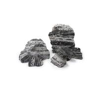 REPTILE PLANET-Décoration pour aquarium pierre black multiwhite Reptiles Planet - Taille S