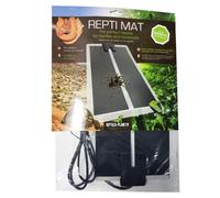 REPTILE PLANET-Plaque chauffante pour terrarium coloris noir Reptile Planet Repti Mat 7W - 15 x 28 cm