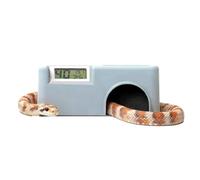 Reptile Shelter Habitat Decor with Humidity and Temperature Sensor