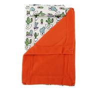 Reptile Sleeping Bag with Pillow and Blanket, Reptile Bed for Bearded Dragon Leopard Gecko, Print Warm Breathable Pet Bed with Tail Space, Soft Den - Style Hideout for Small