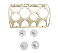 Reptile Terrarium Shelf - Snake Climbing Wall Ledge Habitat Accessory | Snake Enrichment - Suction Cup Reptile Decor | Climbing Basking Rack | Habitat Upgrade For Bearded Dragon Lizard