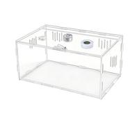 Reptile Terrariums - Comfortable Display 360° View Isolation Habitat | Reptile Habitat Terrarium for Small Pets, Animals, Family, Enthusiasts, Indoor, Outdoor, Home, Desktop, Vivarium