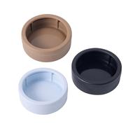 Reptile Water Bowl - 3 Piece Feeding Set for Small Pets | Durable Ceramic Bowls with Non Slip Base & Easy Clean for Gecko Bearded Dragon Lizards Hermit Crabs Snails and Terrarium Tanks