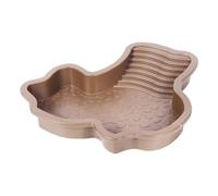 Reptile Water Dish Bol de Bain en Forme de Tortue | Multifonctionnel Drinking Container avec Ramp pour Aquarium Decor Bearded Dragon Gecko Frog Terrarium Habitat Pet Accessory
