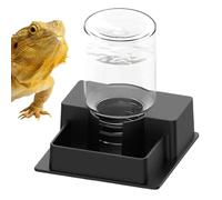 Reptile Water Feeder - 7.8x7.3x7.3cm Automatic Leak-Proof | Automatic Waterer For Gecko | Hamster Gecko And Lizard Water Dispenser For Snake Lizard Bearded Dragon Home Indoor Garden Yard Backyard Tank