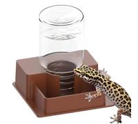 Reptile Water Feeder - Automatic Leak-Proof - Automatic Waterer for Gecko,for Snake Lizard Bearded Dragon Home Indoor Garden Yard Backyard Tank Snake