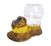 Reptile Water Feeding Dish - Chameleon Drinking Bowl, Terrarium Habitat Food Tray | Natural Texture Climbing Reptile Feeding Dish, Multi Species Habitat Hydration Container for Turtle Tortois
