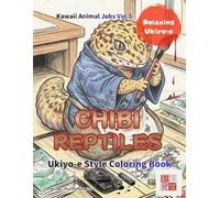 Reptiles & Amphibians Coloring Book for Adults: 50 Japanese Brushwork Designs - Watercolor & Colored Pencil Ready, Single-Sided Pages, 10 Color Swatch Pages, Crafted by a Licensed Counselor