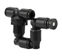 Reptiles Buse de Terrarium, Reptiles Fogger Mist Sprinkler 360 ° Réglable, Arroseur de Brouillard de Reptiles, Mini Buse de Pulvérisation pour Animaux Réservoir Forêt Tropicale