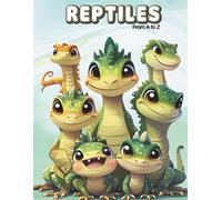 Reptiles from A to Z: A Fun and Educational Coloring Book for Kids