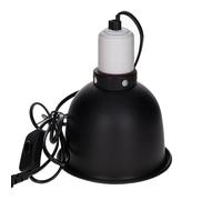 Reptiles Planet - Black Clamp 14 - Support d'Ampoule à Pince pour Terrarium - Ø 14 cm - H 16 cm