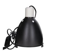 Reptiles Planet - Black Clamp 16 - Support d'Ampoule à Pince pour Terrarium - Ø 16 cm - H 19 cm