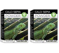 Reptiles Planet - Calci Sepia Powder - Os de Seiche en Poudre pour Reptiles - 100 g (Lot de 2)