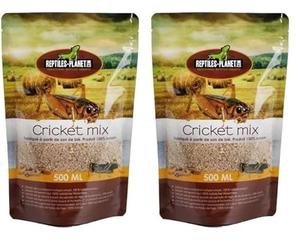 Reptiles Planet - Cricket Mix - Nourriture pour Insectes - 500 ML (Lot de 2)
