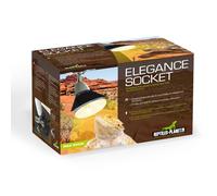 REPTILES PLANET - Elegance Socket - Support d'Ampoule pour Terrarium - Douille en Porcelaine E27