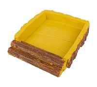 REPTILES PLANET - Forest Dish - Gamelle ou Abreuvoir pour Reptiles - 14 X 11.5 X 2,5 cm