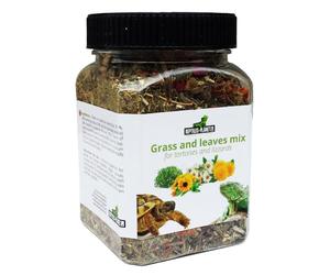 Reptiles Planet - Grass and Leaves - Complément pour Reptiles - 150 g