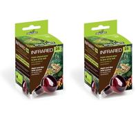 Reptiles Planet - Infrared - Ampoule Chauffante Infrarouge - 25 W (Lot de 2)