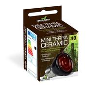 Reptiles Planet - Mini Terra Ceramique 40 W - Ampoule Chauffante pour Reptiles, Aucune