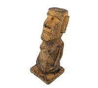 REPTILES PLANET - Moai Primitive Statue - Décoration pour Terrarium - 20,5 x 8,5 x 8,5 cm