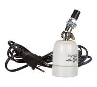 Reptiles Planet - Repti Socket Pro - Douille Porcelaine E27 Orientable, Blanc