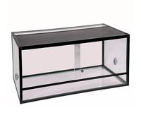 Reptiles Planet - Terrarium Aluminium Elegance - Couleur Noir - 100 x 45 x 50 cm