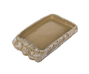 REPTILES PLANET - Tortoise Dish - Gamelle pour Tortue - 16 x 10 x 2 cm