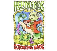 REPTILOIDS: Pocket Size Coloring Book featuring 48 fantastic creatures in 32 drawings 5.25"x8" for cheerful coloring by adults and teens