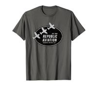 Republic Aviation Vintage 1940 Logo | P-47 Thunderbolt WWII T-Shirt