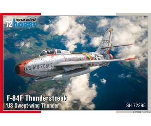 REPUBLIC F-84F THUNDERSTREAK U.S.A.F. SPECIAL HOBBY 1/72 Plastic Kit